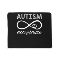 Red Instead Autism Acceptance Of Autism Mousepad