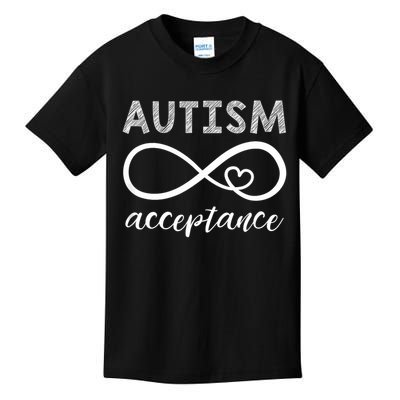 Red Instead Autism Acceptance Of Autism Kids T-Shirt