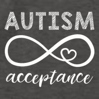 Red Instead Autism Acceptance Of Autism Vector Backpack