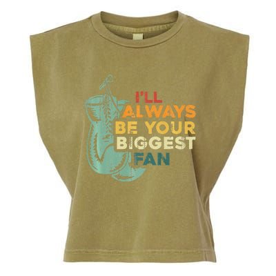 Retro I'll Always Be Your Biggest Fan Vintage Boxing Garment-Dyed Women's Muscle Tee