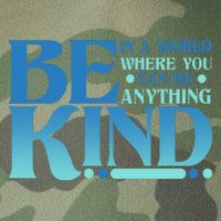 Retro In A World Where You Can Be Anything Be Kind Legacy Tie Dye Trucker Hat