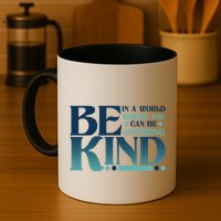Retro In A World Where You Can Be Anything Be Kind Mug