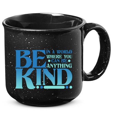 Retro In A World Where You Can Be Anything Be Kind 15oz Campfire Ceramic Mug