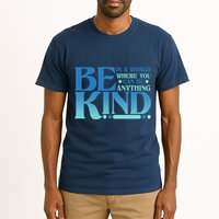 Retro In A World Where You Can Be Anything Be Kind Tall T-Shirt