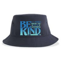 Retro In A World Where You Can Be Anything Be Kind Sustainable Bucket Hat