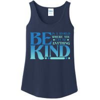 Retro In A World Where You Can Be Anything Be Kind Ladies Essential Tank