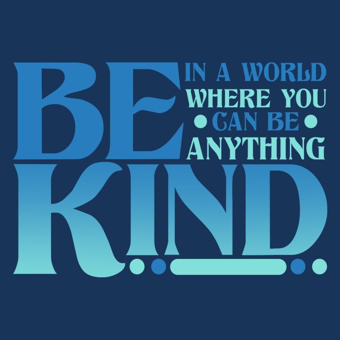 Retro In A World Where You Can Be Anything Be Kind 16 in Basic Backpack