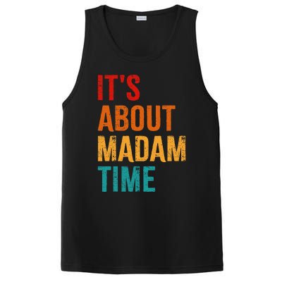 Retro ItS About Madam Time PosiCharge Competitor Tank