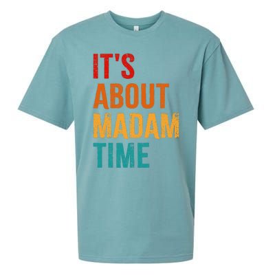 Retro ItS About Madam Time Sueded Cloud Jersey T-Shirt