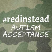 Red Instead Autism Acceptance Celebrate Difference Legacy Tie Dye Trucker Hat