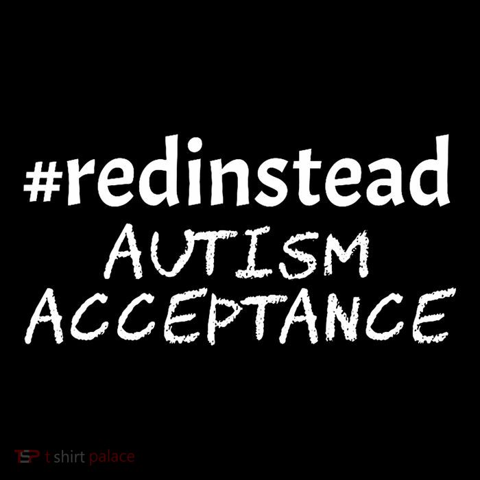 Red Instead Autism Acceptance Celebrate Difference Flatbill Hat