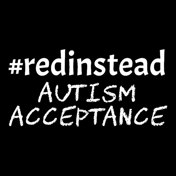 Red Instead Autism Acceptance Celebrate Difference Cooling Performance Long Sleeve Crew