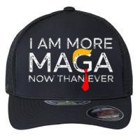 Retro I Am More Maga Now Than Ever Flexfit Unipanel Trucker Cap