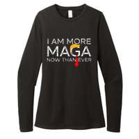 Retro I Am More Maga Now Than Ever Womens CVC Long Sleeve Shirt