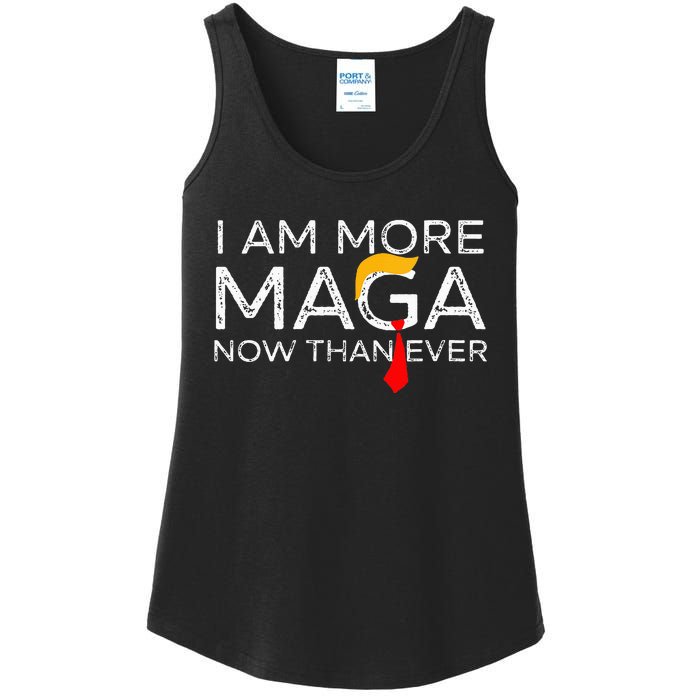 Retro I Am More Maga Now Than Ever Ladies Essential Tank