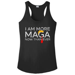 Retro I Am More Maga Now Than Ever Ladies PosiCharge Competitor Racerback Tank