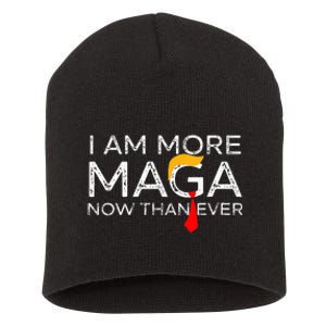 Retro I Am More Maga Now Than Ever Short Acrylic Beanie