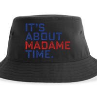 Retro Its About Madam Time Funny ItS About Madam Time Sustainable Bucket Hat