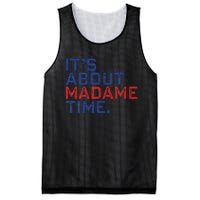 Retro Its About Madam Time Funny ItS About Madam Time Mesh Reversible Basketball Jersey Tank