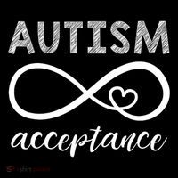 Red Instead Autism Shirt Acceptance of Autism Tall T-Shirt