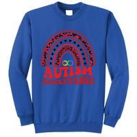 Red Instead Autism Awareness Acceptance Education Teacher Gift Sweatshirt