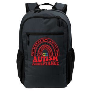 Red Instead Autism Awareness Acceptance Education Teacher Gift Daily Commute Backpack