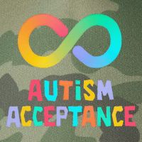 Red Instead Autism Acceptance of Autism Legacy Tie Dye Trucker Hat
