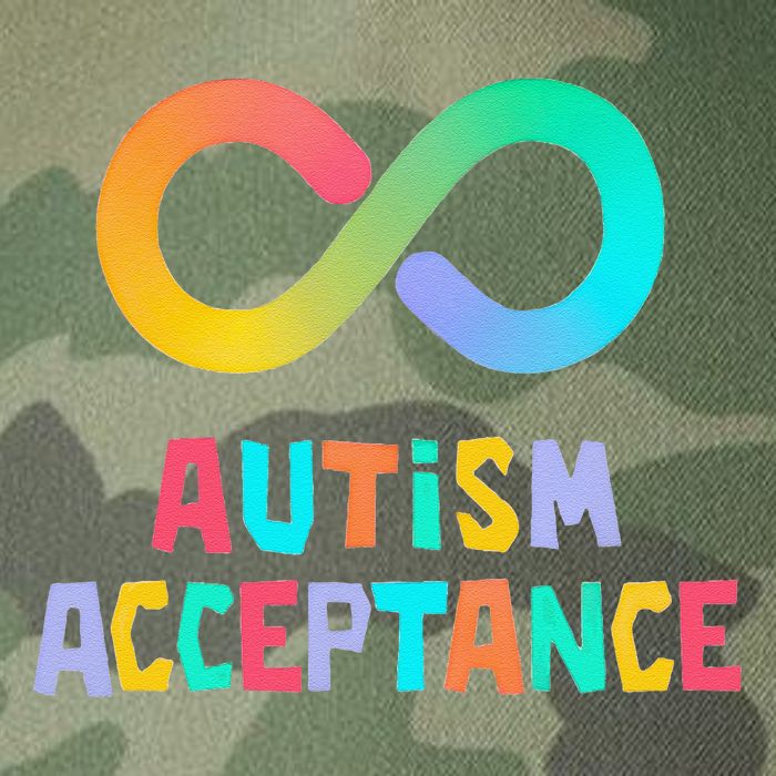 Red Instead Autism Acceptance of Autism Legacy Tie Dye Trucker Hat