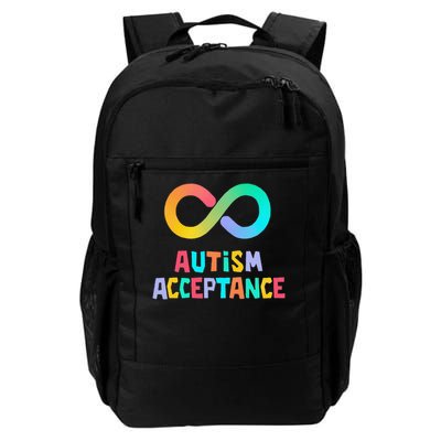 Red Instead Autism Acceptance of Autism Backpack