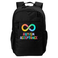 Red Instead Autism Acceptance of Autism Backpack