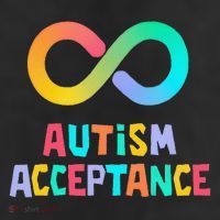 Red Instead Autism Acceptance of Autism Adult Drive Performance Visor