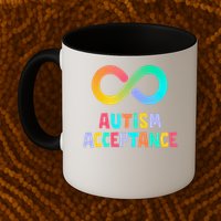 Red Instead Autism Acceptance of Autism Mug