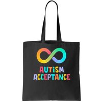 Red Instead Autism Acceptance of Autism Bag