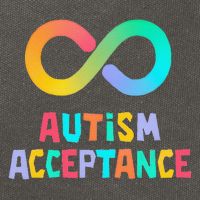 Red Instead Autism Acceptance of Autism Cotton Canvas Backpack