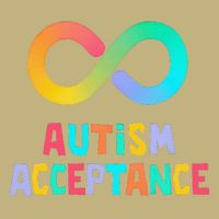 Red Instead Autism Acceptance of Autism Cooling Performance Long Sleeve Crew