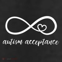 Red Instead Autism Acceptance of Autism Adult Drive Performance Visor