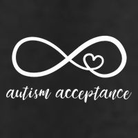 Red Instead Autism Acceptance of Autism 25L Jumbo Tote