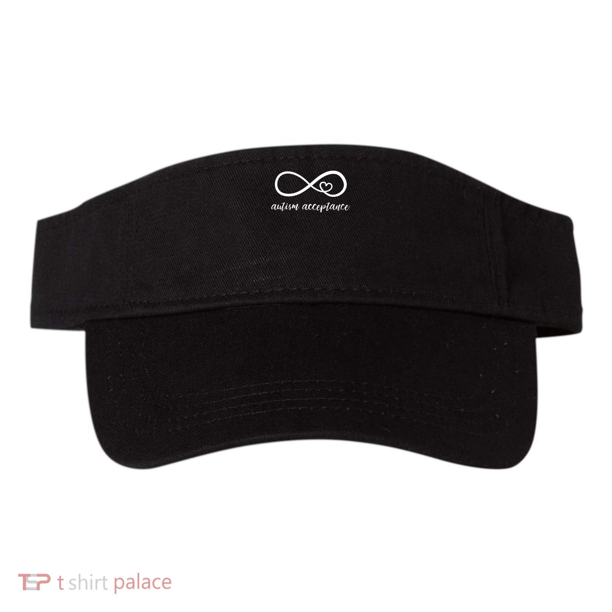 Red Instead Autism Acceptance of Autism Visor