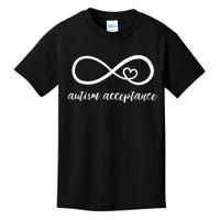 Red Instead Autism Acceptance of Autism Kids T-Shirt