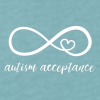 Red Instead Autism Acceptance of Autism Sueded Cloud Jersey T-Shirt