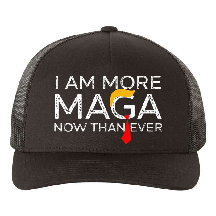 Retro I Am More Maga Now Than Ever Yupoong Adult 5-Panel Trucker Hat