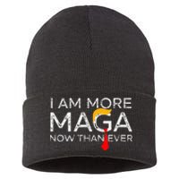 Retro I Am More Maga Now Than Ever Sustainable Knit Beanie