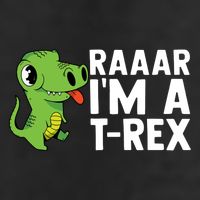 Raar I'm A T Rex Cute Funny Dinosaur Adult Drive Performance Visor