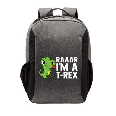 Raar I'm A T Rex Cute Funny Dinosaur Vector Backpack