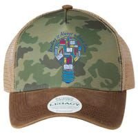Reading Is Always A Good Idea Lightbulb Legacy Tie Dye Trucker Hat