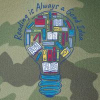 Reading Is Always A Good Idea Lightbulb Legacy Tie Dye Trucker Hat