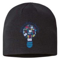 Reading Is Always A Good Idea Lightbulb Sustainable Beanie