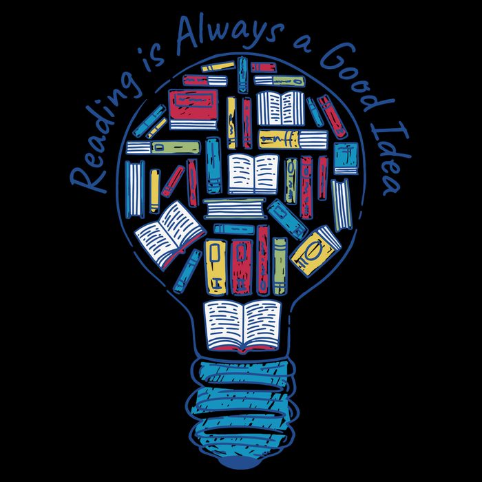 Reading Is Always A Good Idea Lightbulb 16 in Basic Backpack