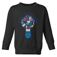 Reading Is Always A Good Idea Lightbulb Toddler Sweatshirt