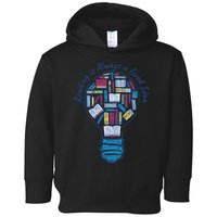 Reading Is Always A Good Idea Lightbulb Toddler Hoodie